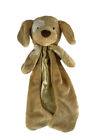 Baby Gund Spunky Huggybuddy Puppy Dog Tan Lovey 16” Security Blanket Plush Toy