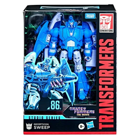 TRANSFORMERS SWEEP 86 STUDIO SERIES HASBRO VOYAGER DECEPTICON TAKARA NIB Cover
