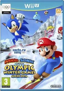 Mario & Sonic At the Sochi 2014 Winter Games - Nintendo Wii U Sports Video Game - Picture 1 of 1