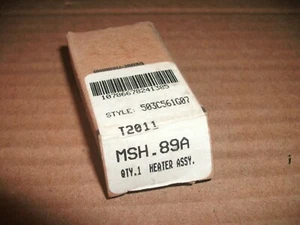 EATON CUTLER HAMMER MSH.89A 503C561G07 THERMAL OVERLOAD HEATER - 4 AVAILABLE - Picture 1 of 1