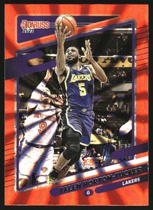 2021-22 Donruss Holo Orange Laser #167 Talen Horton-Tucker