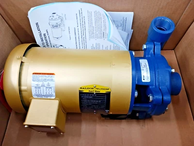 NEW F&J 1-1/2 HP END-SUCTION CENTRIFUGAL PUMP 1-1/4" X 1-1/2" PORT CJ103153T - Image 1 of 4