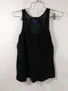 Miley Cyrus Maxazria Tank Top Womens Small Black  - Picture 1 of 14