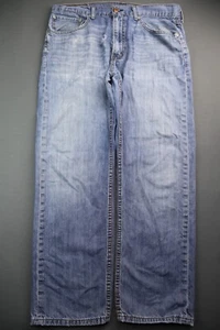 Pantalones de mezclilla para hombre 2014 Levi's 505 calce regular desgastados talla ligera 36x30 (Sr 36x29) - Imagen 1 de 11