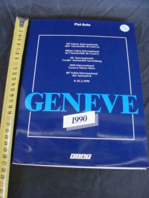 Cartella stampa Fiat salone auto 1990 Uno Croma Tempra press - Immagine 1 di 4