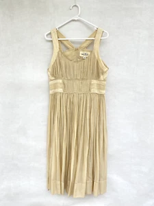 🔹Womens Trelise Cooper Cotton & Linen Sleeveless Fit & Flare Midi Dress Size 10 - Picture 1 of 5