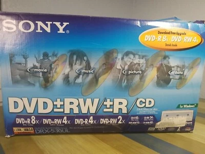 Sony DRX-530UL DVD+RW+R (unidad regrabable DVD-CD) probado y funciona  Foto 1 de 3