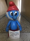 Rarissimo Grande Puffo pubblicitario Effe Padova Per Negozianti Anni 70 nuova