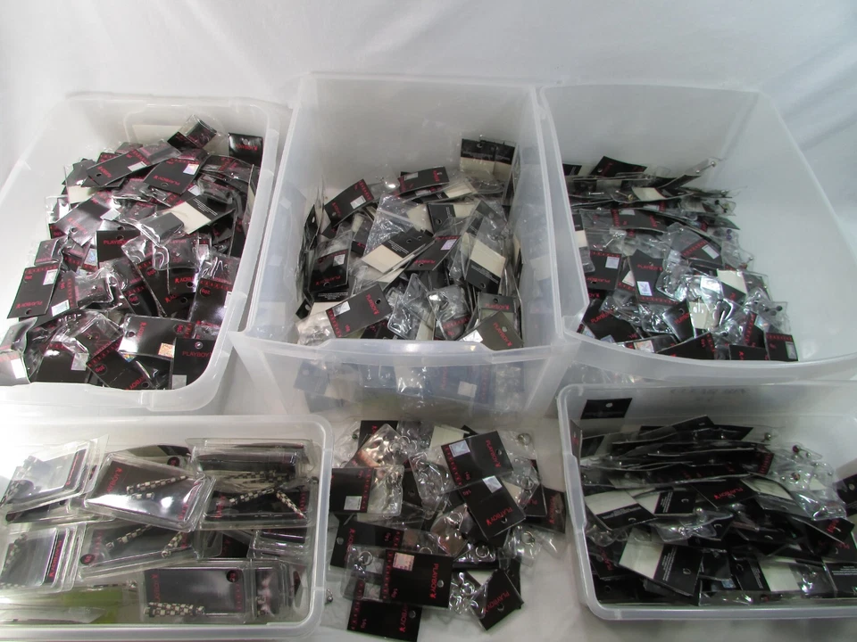 Huge Wholesale Lot of 100 New Vintage Playboy Bunny  Piercings - Image 1 of 4