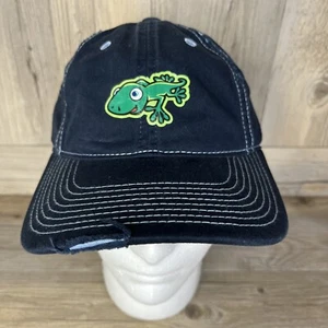 Dist Rict Blue Salamander Distressed Cap Hat Adjustable New Without Tags - Picture 1 of 7