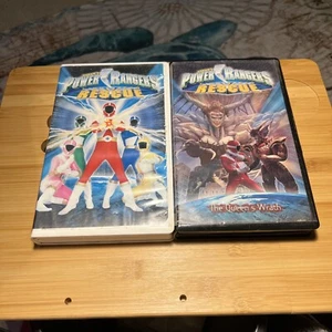 Power Rangers: Lightspeed Rescue (VHS, 2000) &Power Rangers Queen’s Wrath 2000 - Picture 1 of 24