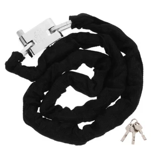 Mountain Bike Lock Cable Unbreakable Bike Chain Cycle Lock Chain - Picture 1 of 12