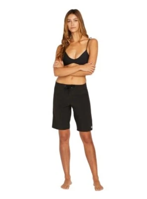 NEW Volcom Women's Sz 1 Simply Solid 11" Inseam Boardshorts White - Image 1 of 4