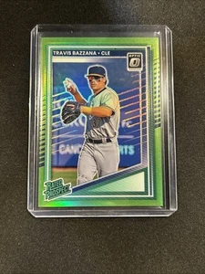 2025 Donruss Baseball Travis Bazzana Lime Green Foil Prizm /149 - Picture 1 of 2
