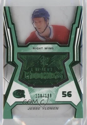 2021-22 SPx Finite Rookies Green /199 Jesse Ylonen #F-26 RC - Image 1 of 2