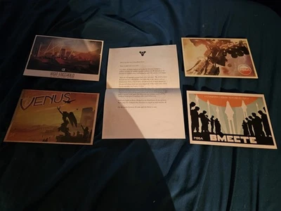 Libro de armas y armamento tipo folio Destiny edición limitada, postales, carta y póster Foto 1 de 4