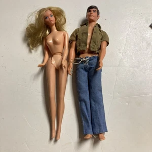 Vintage Mattel Ken & Barbie 1967/68 Twist N Turn corpo parlante non parlante Taiwan - Foto 1 di 17