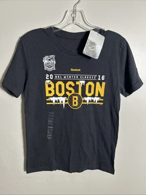 NUEVO CON ETIQUETAS NHL Boston Bruins 2016 Invierno Clásico Camiseta Niños Med Free Marchand Camiseta Foto 1 de 4