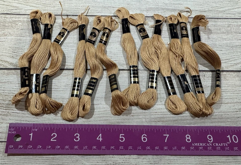 12 Anchor Threads 368 Embroidery Cross Stitch Needlepoint Thread Skeins T15 - Image 1 of 1