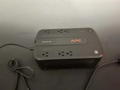 APC Back-UPS 350VA 200W 120V - Battery Untested - Image 1 of 4