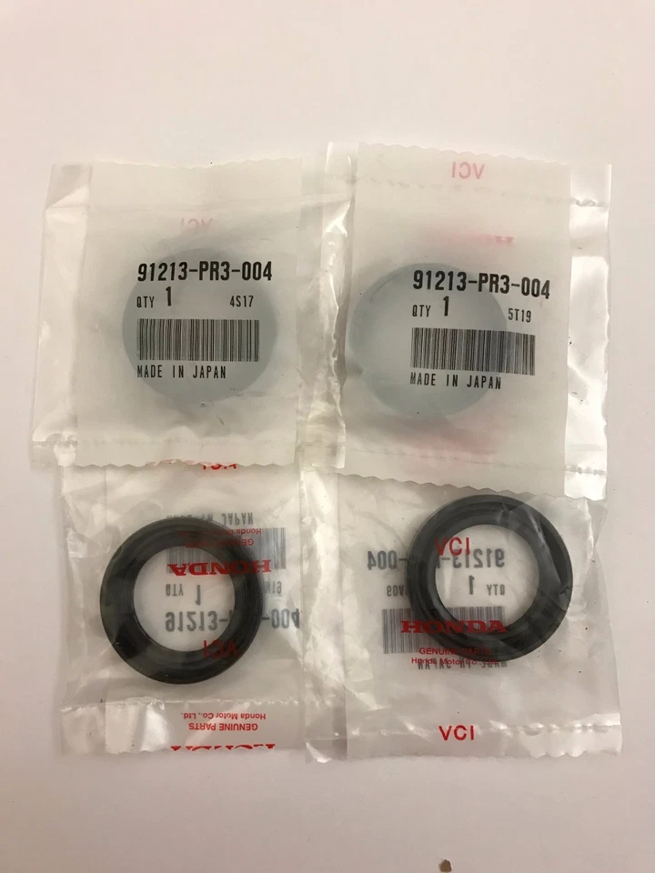 OEM Honda 99-00 Civic Si B16A2 Integra GSR Type R B18C1 B18C5 Camshaft Cam Seals - Image 1 of 1