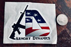 Armory Dynamics Logo STICKER - 2A Range Life AR Guns Ammo Rifle Firearms EDC USA