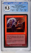 FINAL FORTUNE Seventh 7th Edition Foil CGC 9.5 Graded MTG [Card Kingdom]