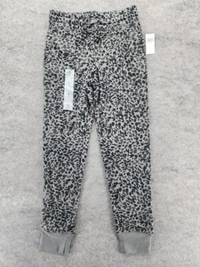 Old Navy Pants Girls Medium 8 Pull On Gray Leopard - Picture 1 of 9