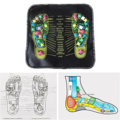 Foot Massage Pad Mat Stone Relaxation Pain Relief Acupressure Therapy Mat - image 1 of 4