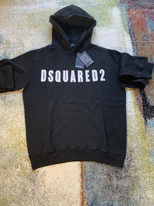 dsquared moletom com capuz black