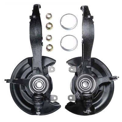 2 piezas nudillo de dirección delantero izquierdo y derecho para Honda Accord EX 2003-2007 2,4 L L L4 Foto 1 de 4