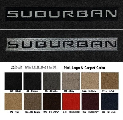 Lloyd Mats Velourtex Chevrolet Suburban Front Floor Mats (2021 & Up)  - Изображение 1 из 4