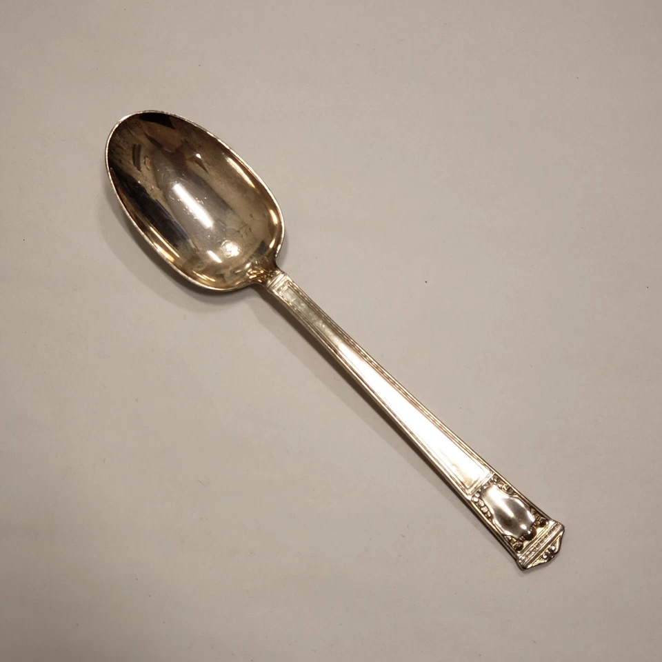 Cuchara para servir Tiffany and Co San Lorenzo de plata de ley de 8 1/2" cubiertos sin mono Foto 1 de 4