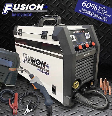 Mig Welder Arc Welding With Syneric Single & Double Pulse Dual Action Autojack  • 699.99£