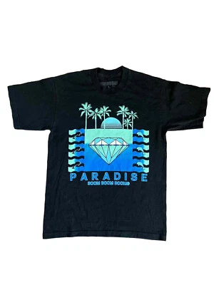 Camiseta gráfica paraíso california delfines palmeras  Foto 1 de 4