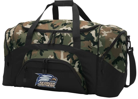 GSU Duffle Bag Suitcase LARGE Georgia Southern Duffel Gift Idea for Him Men Cover
