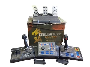 Xbox Steel Battalion P.R.F. Controller/Petali Microsoft Capcom Esercito - Leggi Desc - Foto 1 di 10