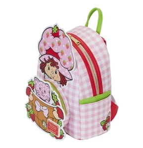 Loungefly Strawberry Shortcake Exclusive Custard Surprise Cosplay Mini Backpack - Picture 1 of 5