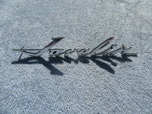 1968 1969 1970 1971 1972 1973 1974 AMC JAVELIN SCRIPT EMBLEM - Picture 1 of 4
