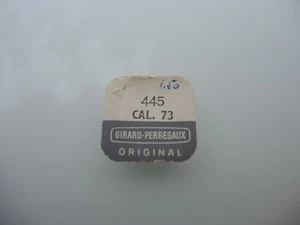 Pluma de palanca + tornillos para GIRARD PERREGAUX 73, no 445, setting lever spr. - Imagen 1 de 2
