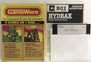 Commodore 64 South Pacific Task Force & Hydrax Kriegsspiel Simulation GameWare 2in1 - Bild 1 von 7