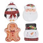 Christmas Tin Box with Lid for Party Decor, 4 Pack-CY