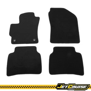 Fits 20-25 Toyota Corolla Sedan Car Nylon Floor Mats Front Rear Black Carpet 4PC - Picture 1 of 7