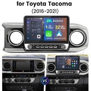 For Toyota Tacoma 2016-2021 10.1" CarPlay Android Auto Stereo Radio GPS WIFI DSP - Bild 1 von 18