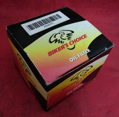NEW Biker's Choice 492675 Oil Filter / Black - Изображение 1 из 4