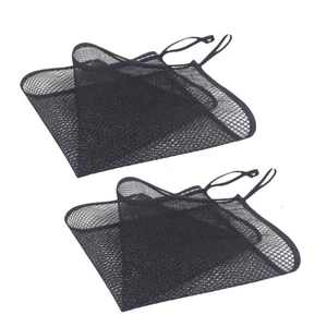 Bolsa de almacenamiento de malla con cordón organizador colgante dormitorio infantil 2 piezas - Imagen 1 de 12