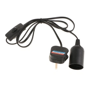 220V E27 Lamp Holder with Switch, Infrared Bulb Socket for - Picture 1 of 4