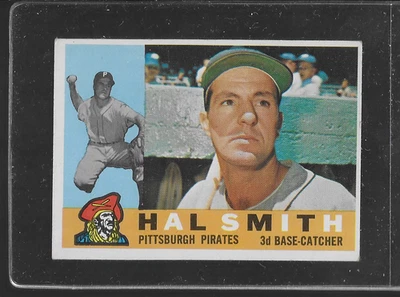 1960 TOPPS BASEBALL # 48 HAL SMITH NICE CARD - Image 1 of 2