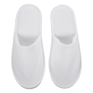 2 Pairs Slippers Single Use Slippers Guest Slippers Lightweight Salon - Picture 1 of 12