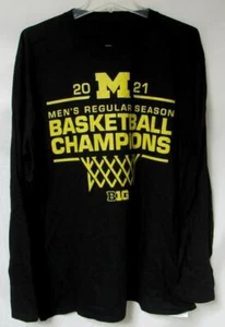 Michigan Wolverines Men's Size L XL or 2XL 2021 Big 10 Champions T-Shirt C1 2271 - Picture 1 of 2